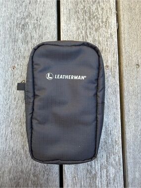 Weatherman Black Compact Tool Pouch